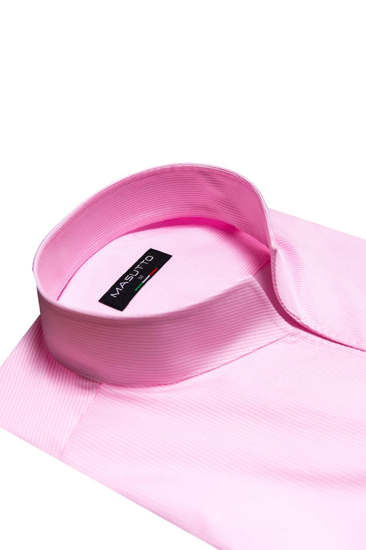 Masutto Shirt | LONDON-52 LONG SLEEVE SHIRT TULIP COLLAR