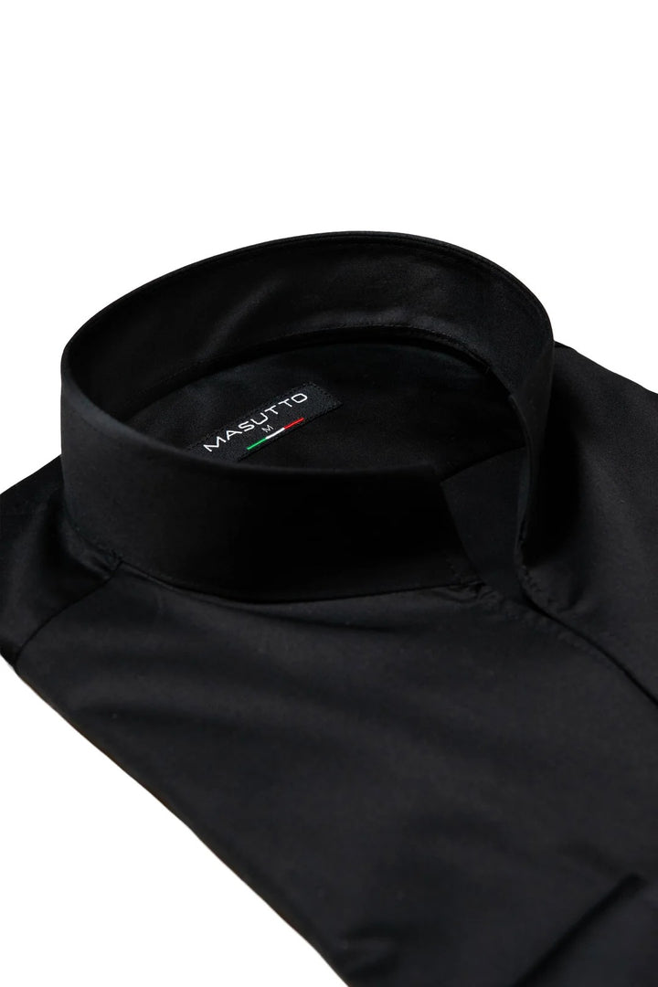 Masutto Shirt | TONALI-18 LONG SLEEVE SHIRT TULIP COLLAR