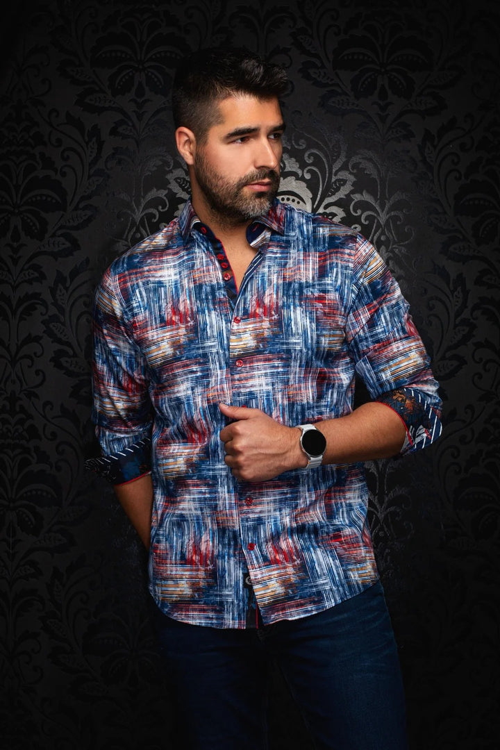 Au Noir Stretch Shirt | Grimlock Navy