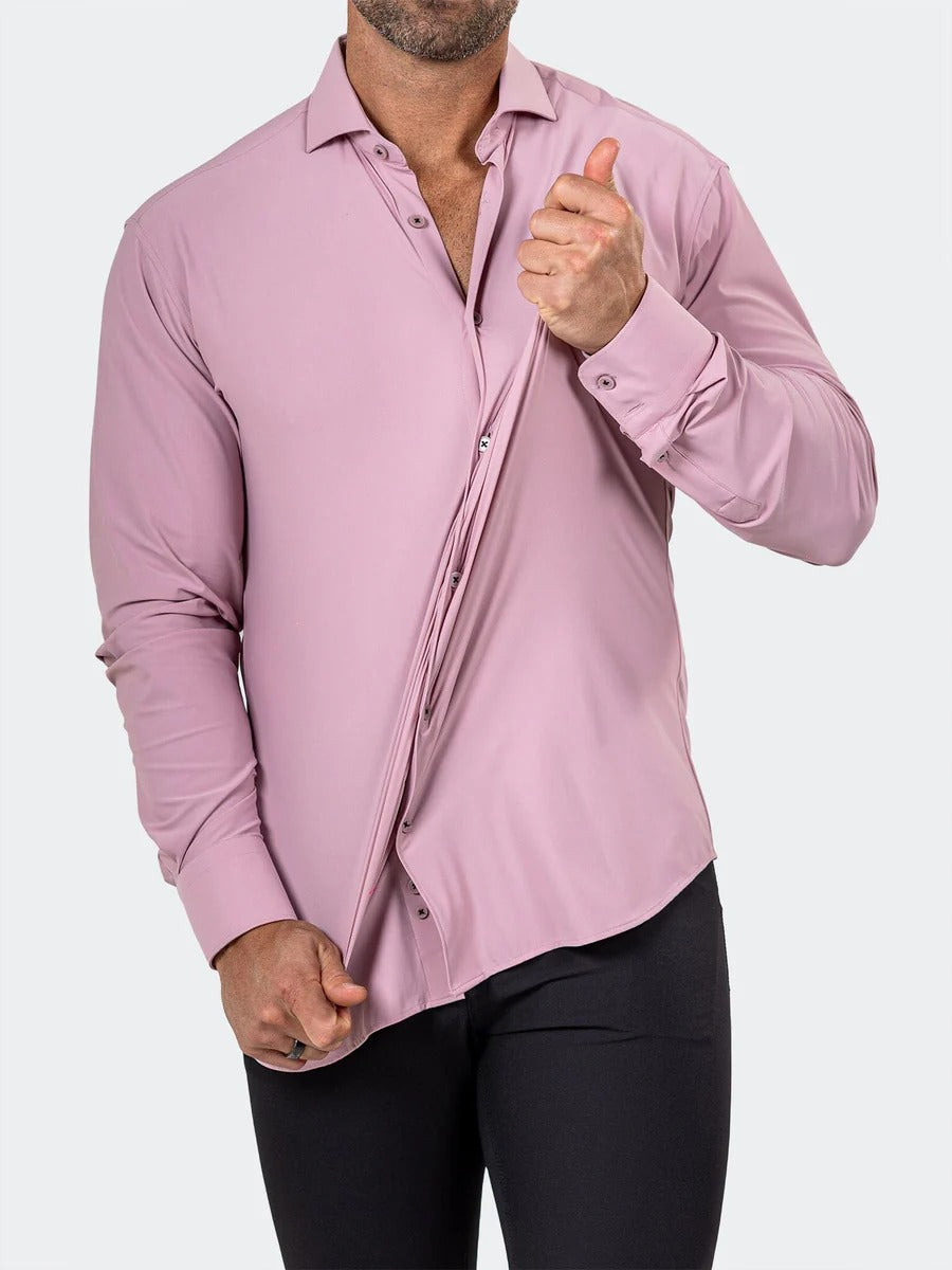 Maceoo Stretch Shirt | Eins Marthyr3010 Pink