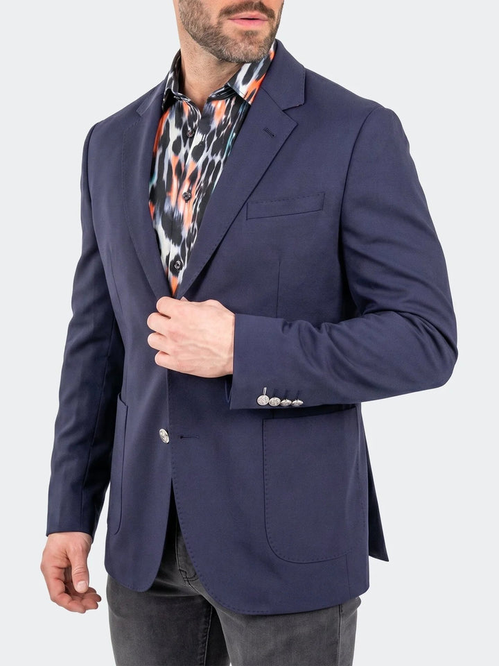 Maceoo Blazer | Descartes Blazer Unconstructed Unknown 0005 Blue