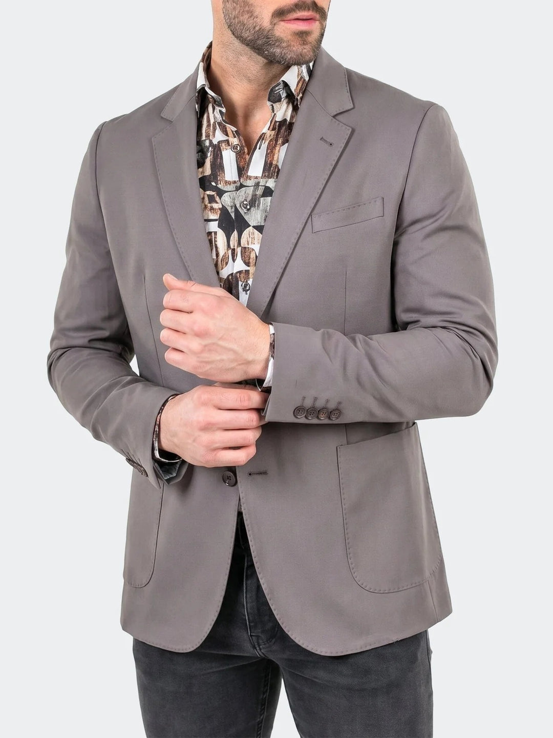 Maceoo Blazer | Descartes Blazer Unconstructed Unknown 0009 Brown