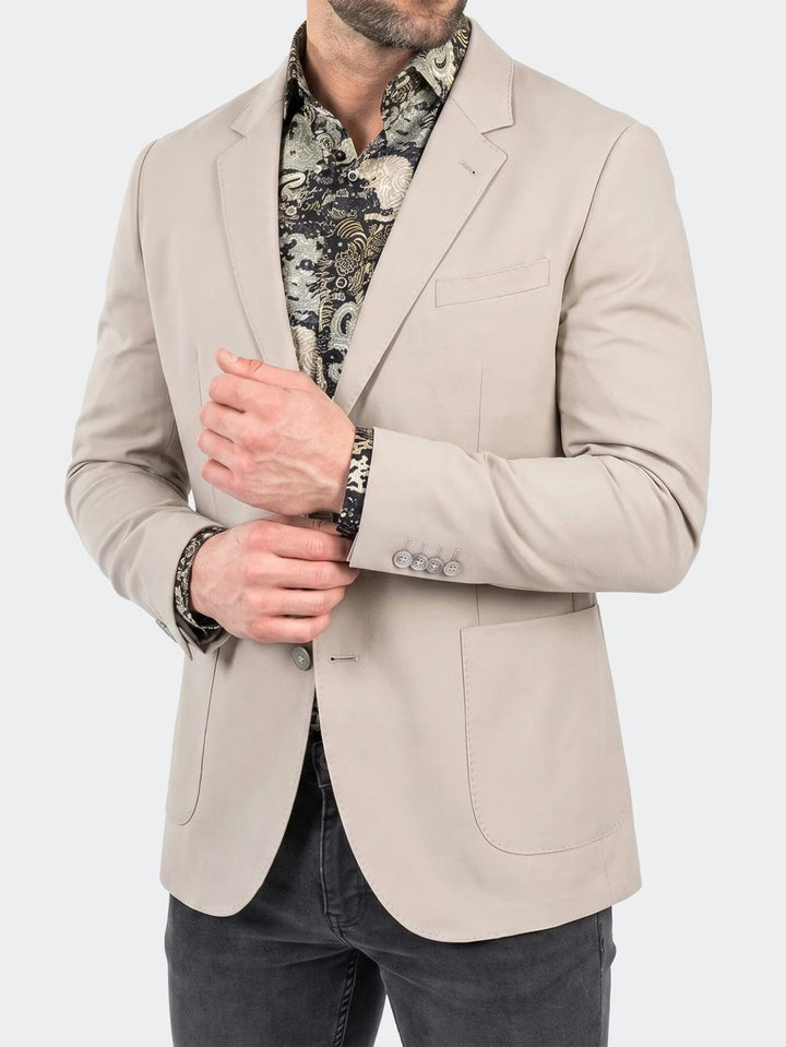 Maceoo Blazer | Descartes Blazer Unconstructed Unknown 0010 Beige