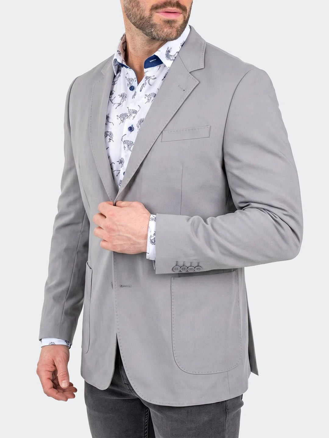 Maceoo Blazer | Descartes Blazer Unconstructed Unknown 0015 Grey