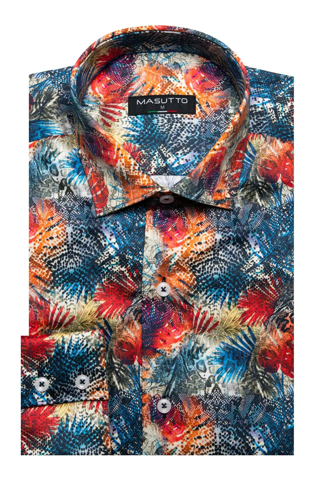 Masutto Shirt | GARCIA-05 LONG SLEEVE BUTTON DOWN SHIRT