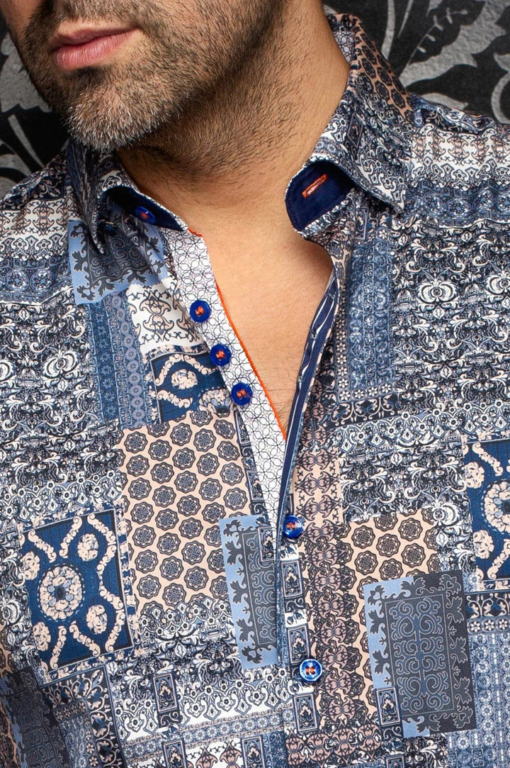 Au Noir Stretch Shirt | Lisbon Cream