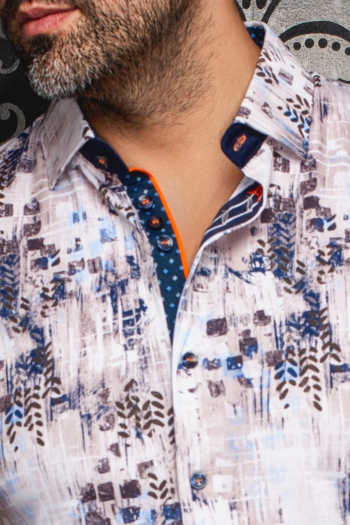 Au Noir Stretch Shirt | Cantabria Stone
