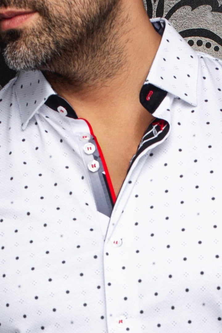 Au Noir Stretch Shirt | Clyde White