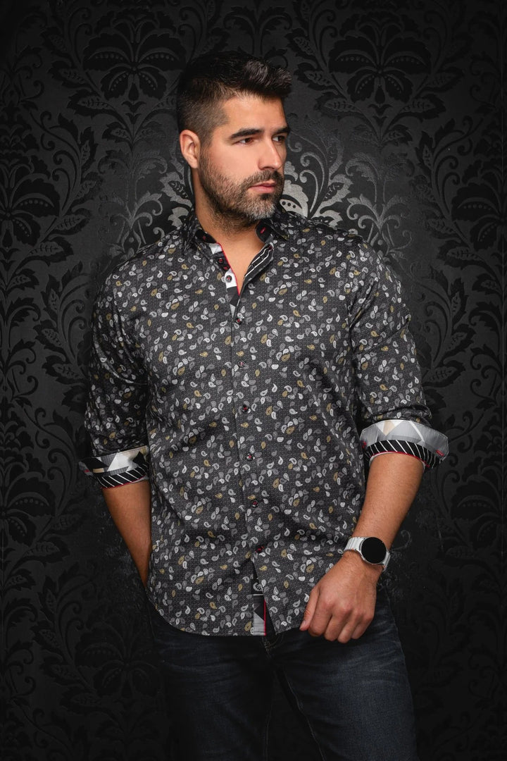 Au Noir Stretch Shirt | Mumbai Black