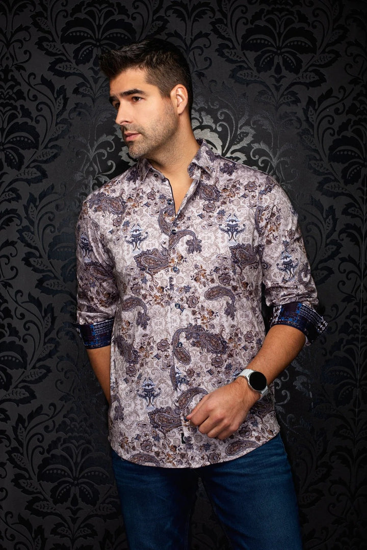 Au Noir Stretch Shirt | Sienna Stone