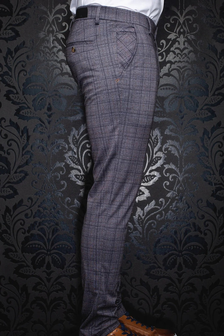 Au Noir Dressy Stretch Pant | Beretta Fiennes Grey