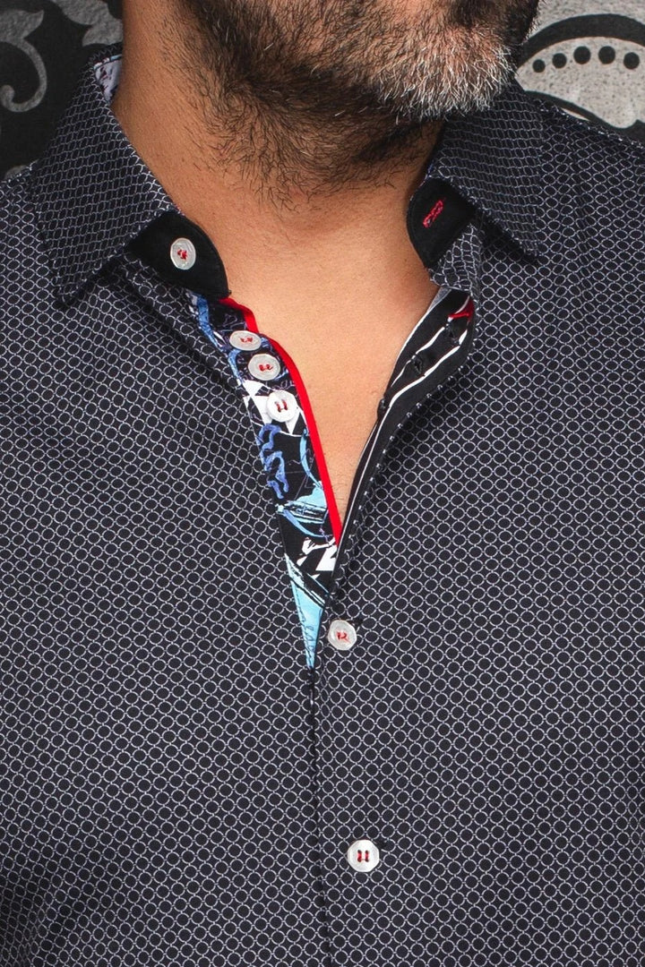 Au Noir Stretch Shirt | Sundance Black Grey