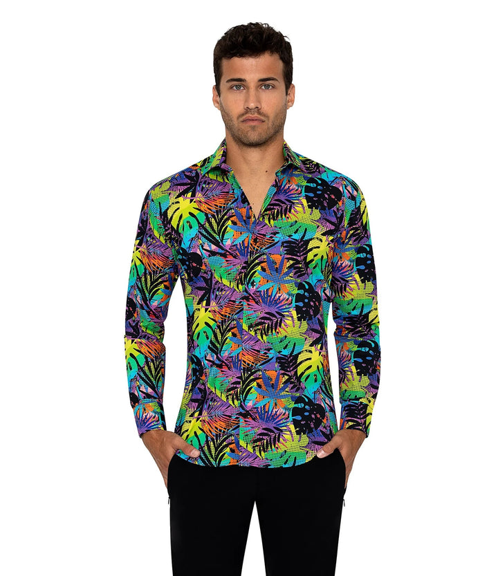 Bertigo Shirt | David Black Leaf Shirt