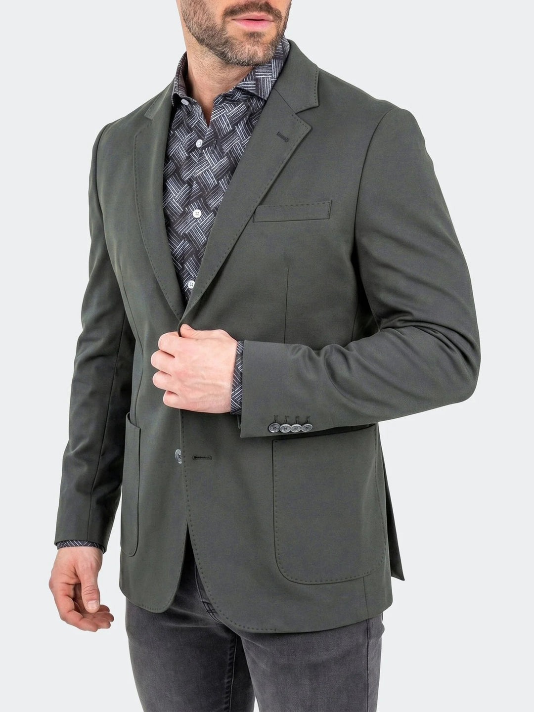 Maceoo Blazer | Descartes Blazer Unconstructed Unknown 0007 Green