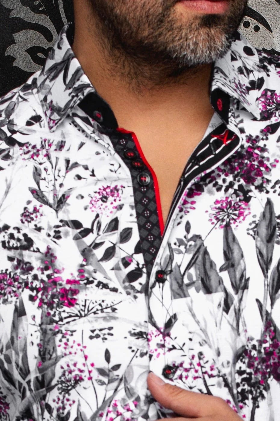Au Noir Stretch Shirt | Devereaux White