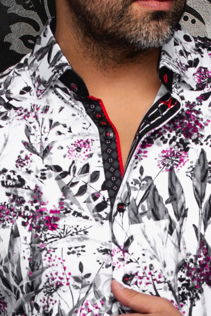 Au Noir Stretch Shirt | Devereaux White