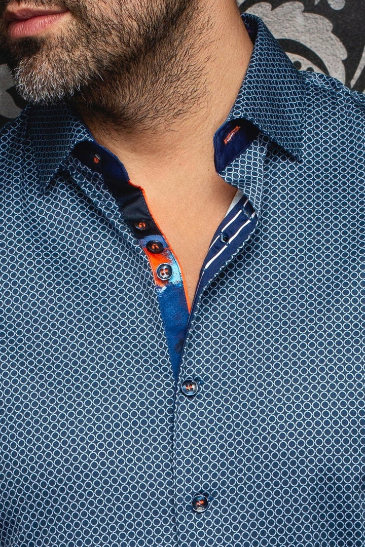 Au Noir Stretch Shirt | Sundance Navy