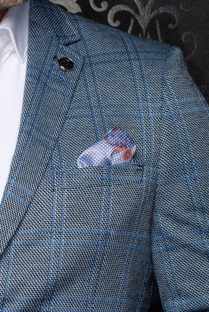 Au Noir Stretch Blazer | Blazer Brosnan Light Blue