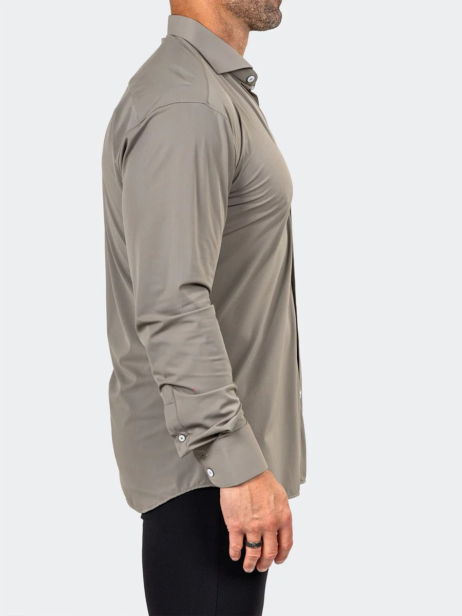 Maceoo Stretch Shirt | Eins Marthyr3015 Green