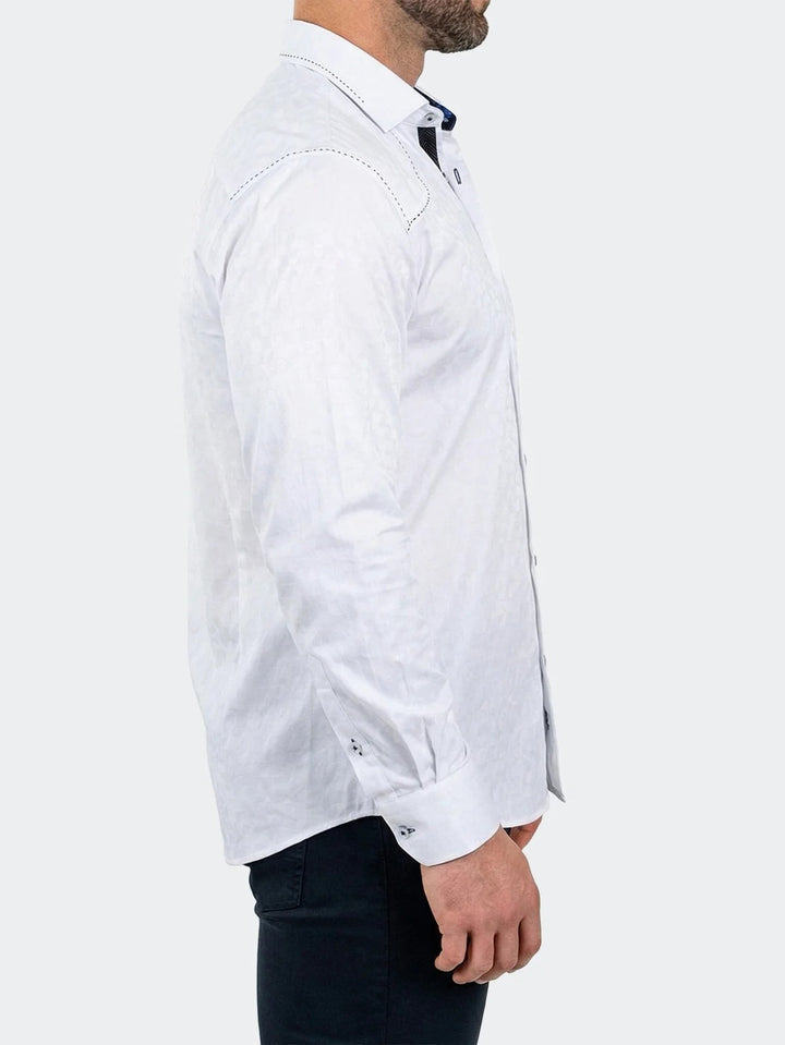 Maceoo Shirt | Punto Dress Shirt LS Woven Unknown0017 White