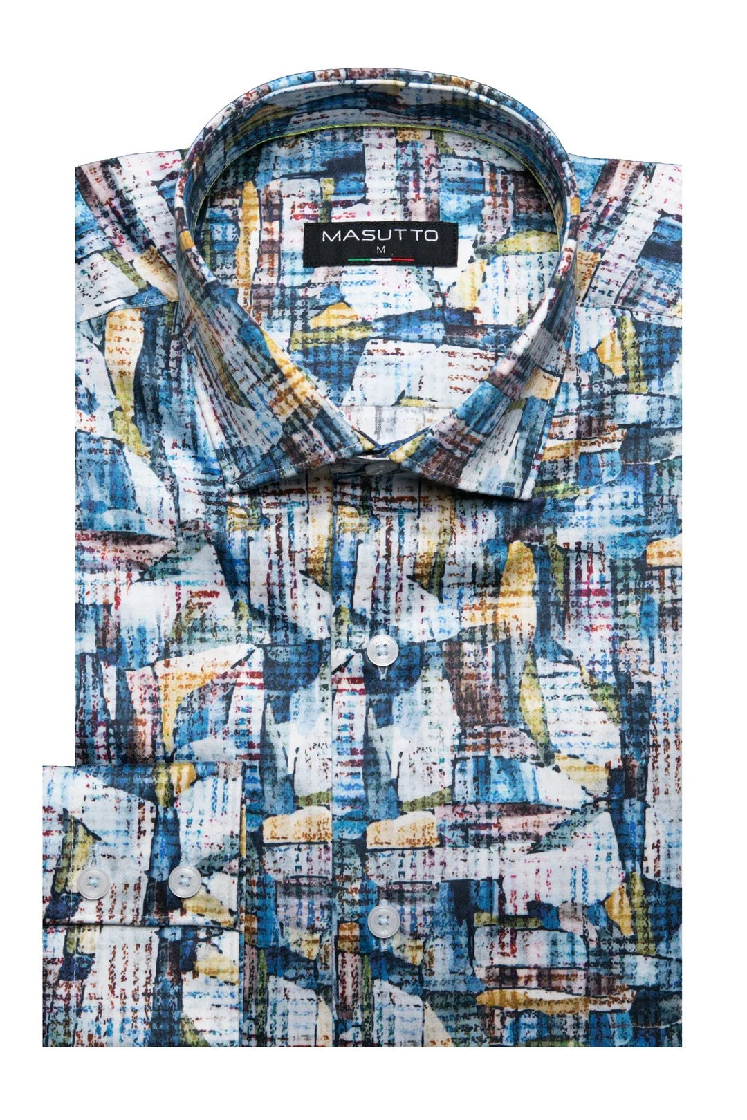 Masutto Shirt | ROBINIO-92 LONG SLEEVE BUTTON DOWN SHIRT