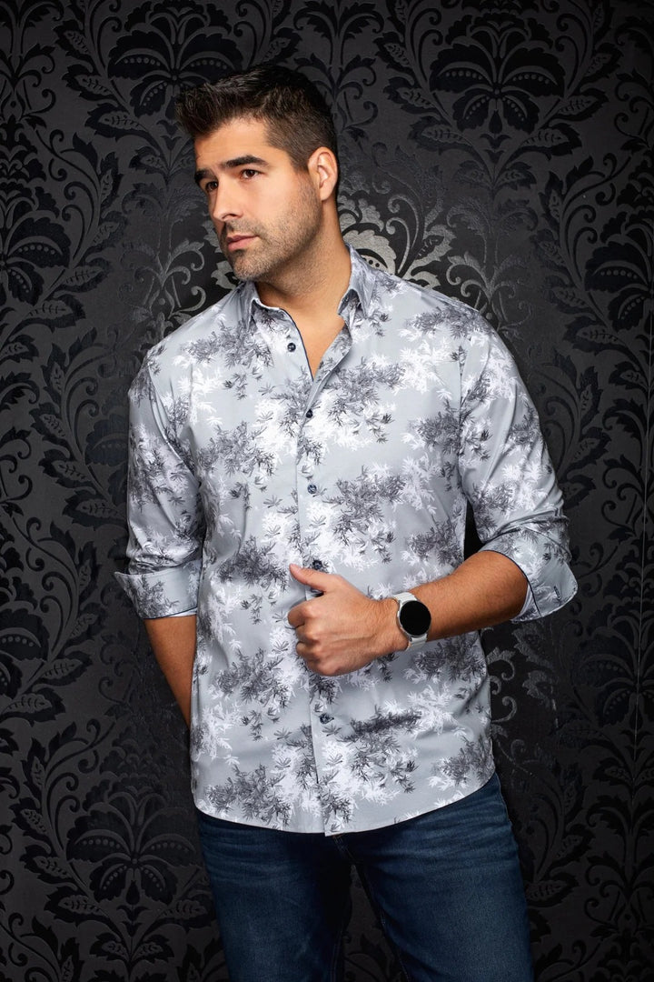 Au Noir Stretch Shirt | Timothy Sage