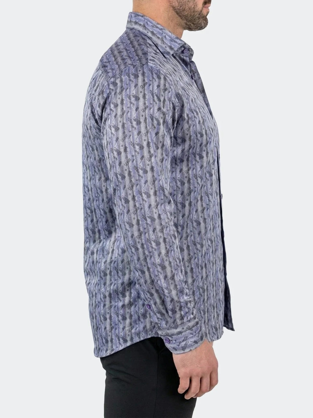 Maceoo Shirt | Fibonacci Dress Shirt LS Woven Unknown0014 Grey