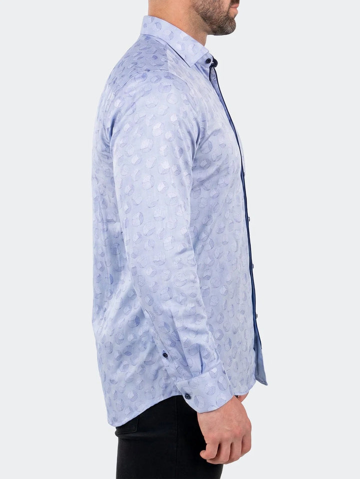 Maceoo Shirt | Fibonacci Dress Shirt LS Woven Unknown0046 Grey