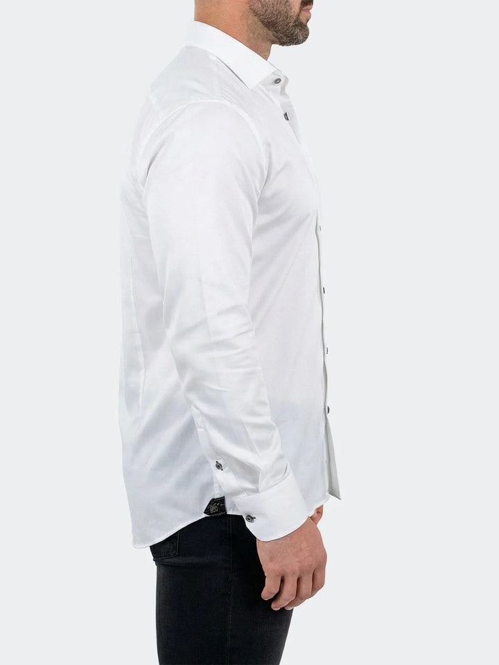 Maceoo Shirt | Fibonacci Dress Shirt LS Woven Unknown0075 White
