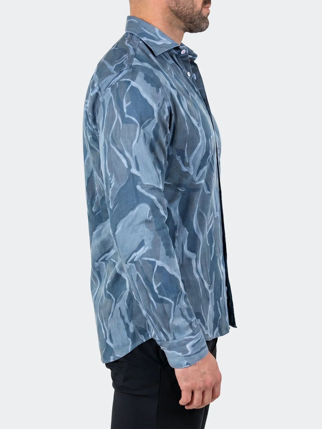 Maceoo Shirt | Fibonacci Dress Shirt LS Woven Unknown0208 Grey