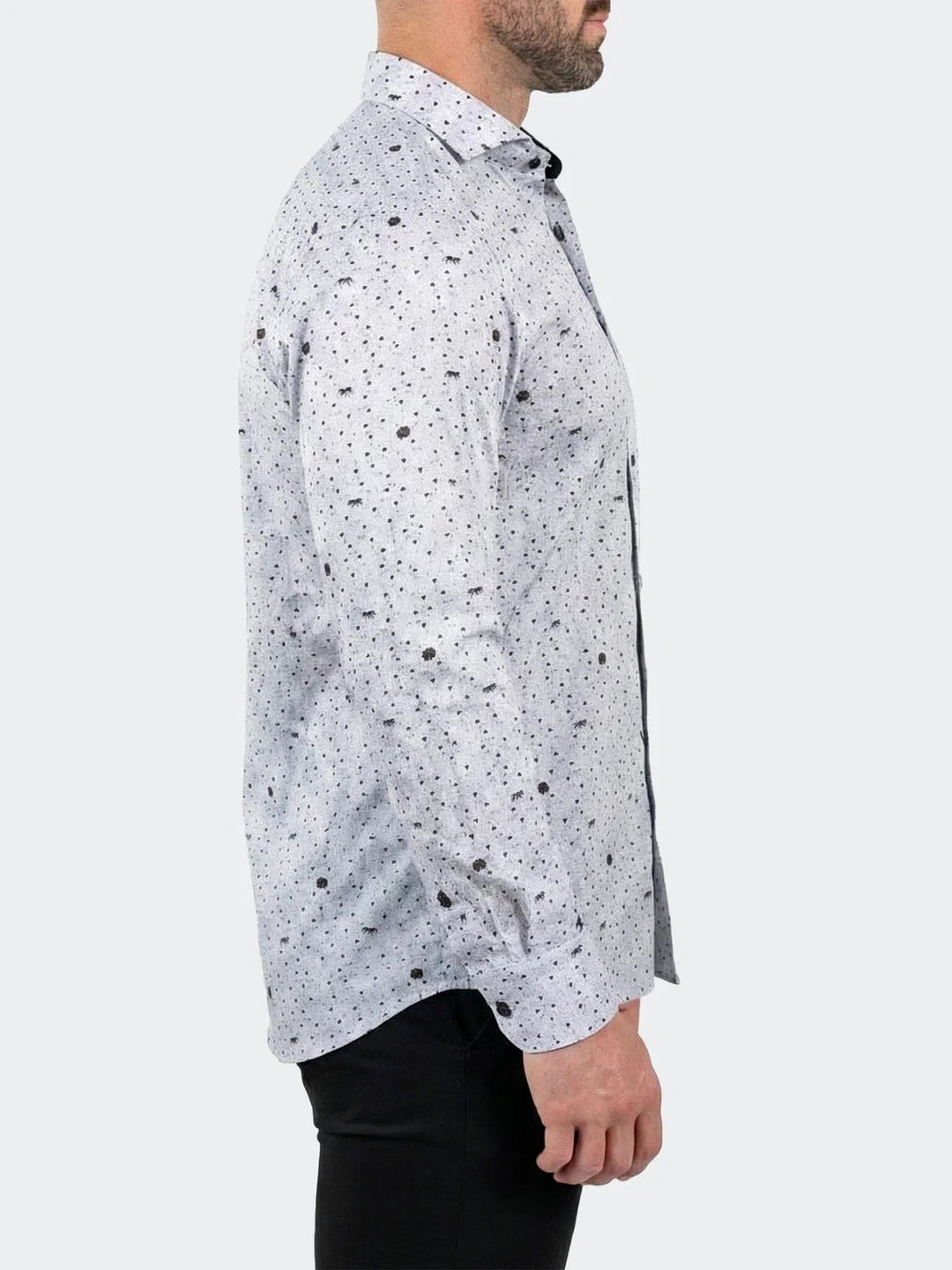 Maceoo Shirt | Einstein Dress Shirt LS Woven Unknown0239 White