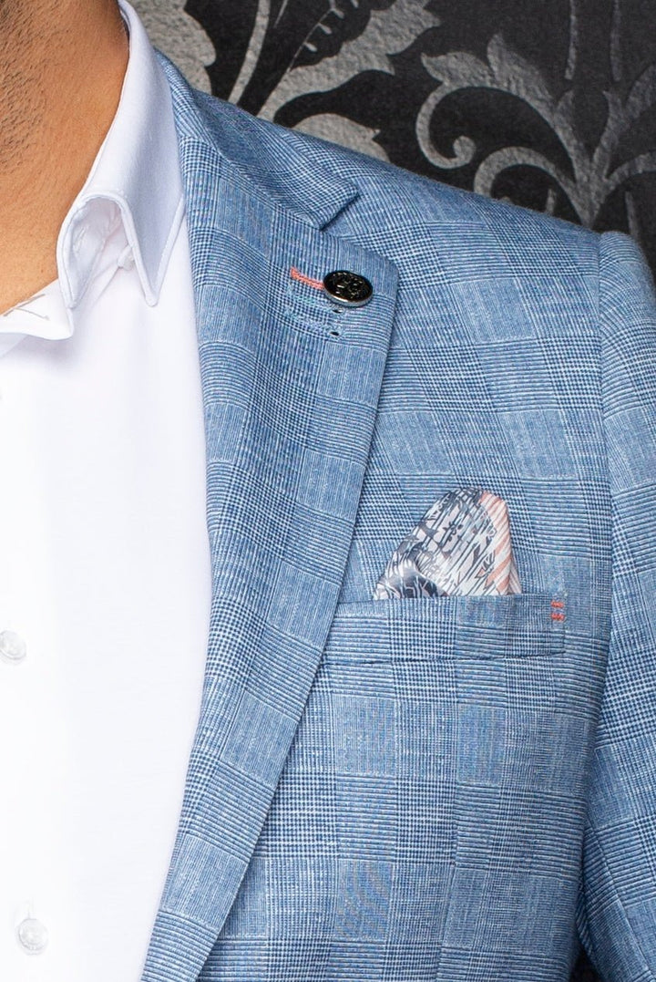 Au Noir Stretch Blazer | Liam Blue