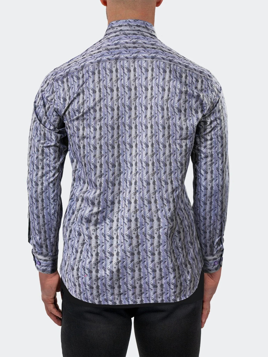 Maceoo Shirt | Fibonacci Dress Shirt LS Woven Unknown0014 Grey