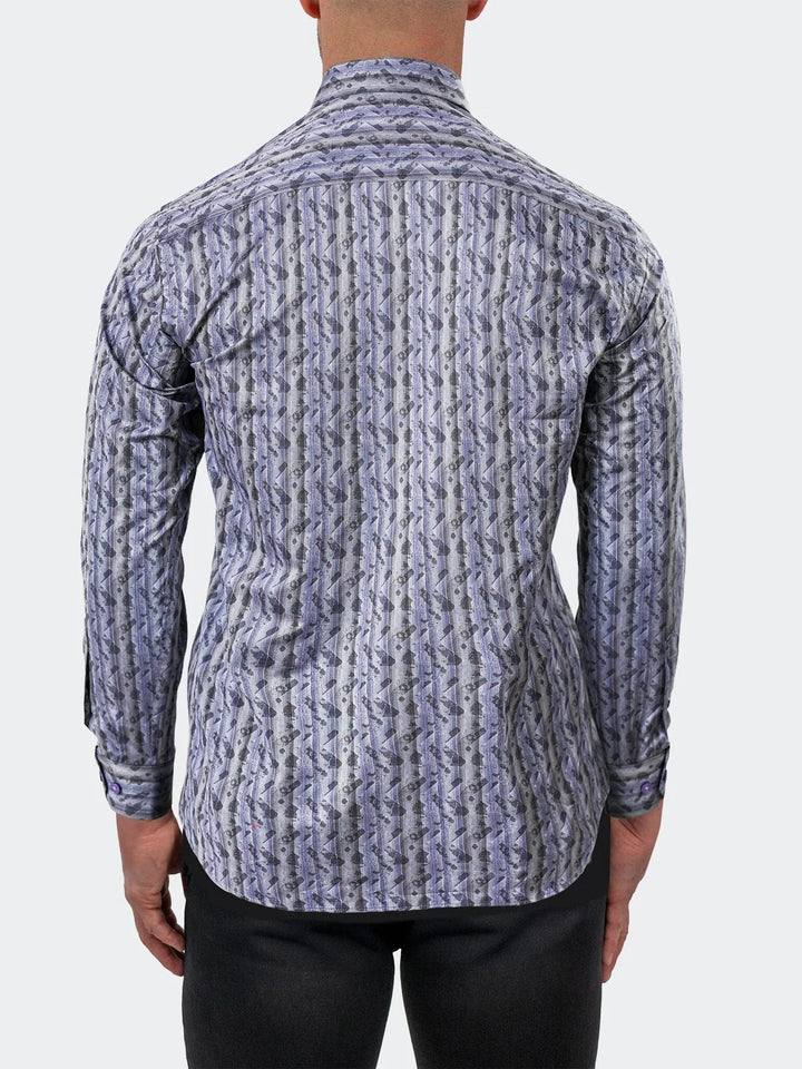 Maceoo Shirt | Fibonacci Dress Shirt LS Woven Unknown0014 Grey