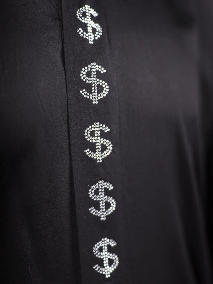 Maceoo Shirt | Stone Dollar Dress Shirt LS Woven Unknown0118 Black