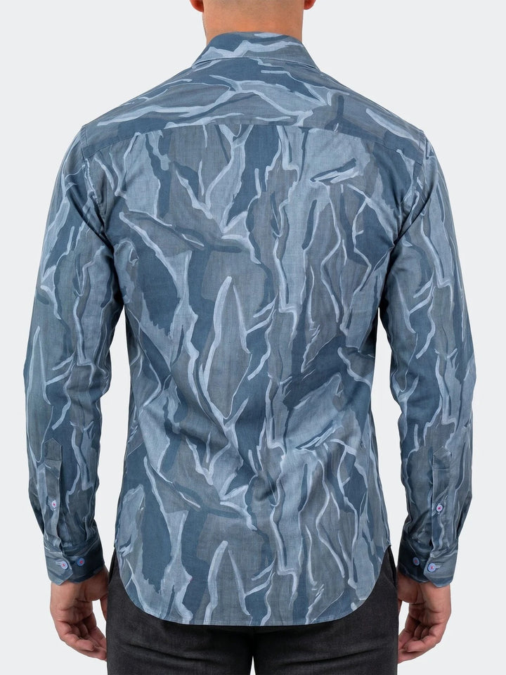 Maceoo Shirt | Fibonacci Dress Shirt LS Woven Unknown0208 Grey
