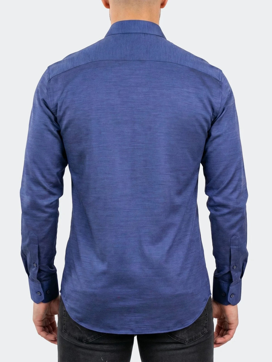 Maceoo Stretch Shirt | Einstein Dress Shirt LS Stretch Unknown3020 Blue