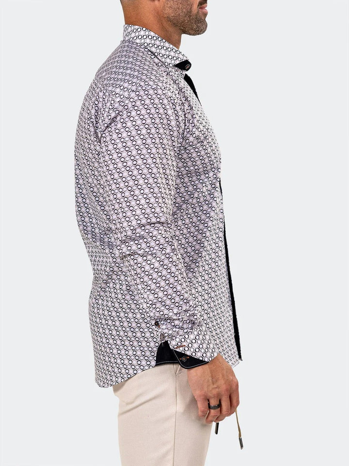 Maceoo Stretch Shirt | Eins Marthyr0240 White