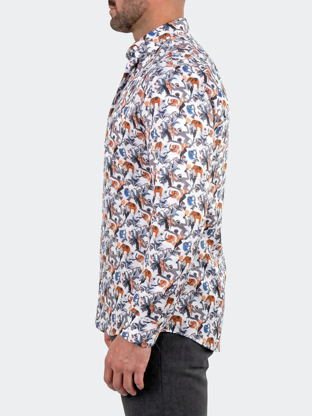 Maceoo Shirt | Fibonacci Dress Shirt LS Woven Unknown0240 White