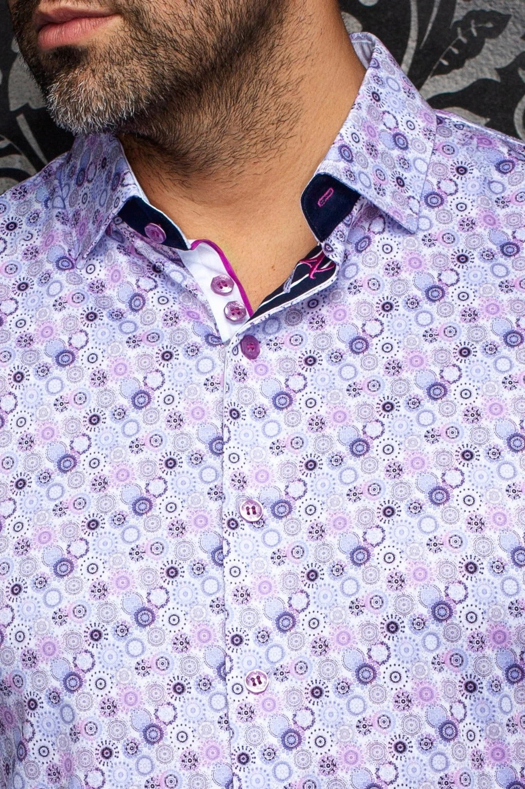 Au Noir Stretch Shirt | Cloudspin Lavender