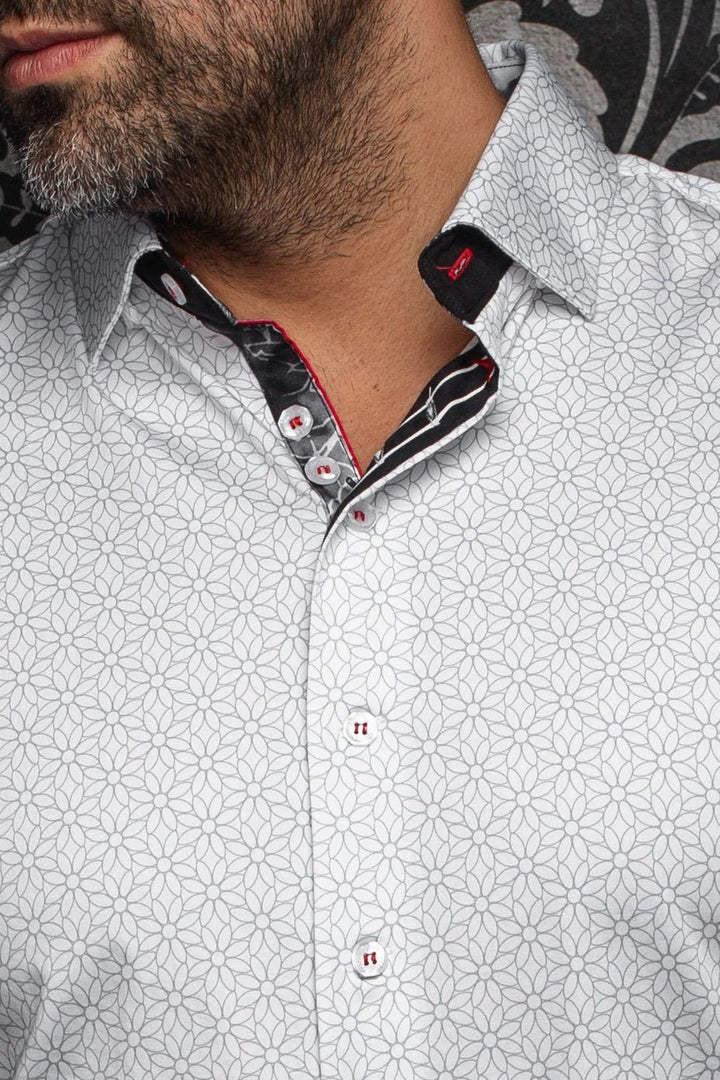 Au Noir Stretch Shirt | Nelumbo White