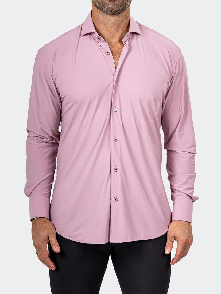 Maceoo Stretch Shirt | Eins Marthyr3010 Pink