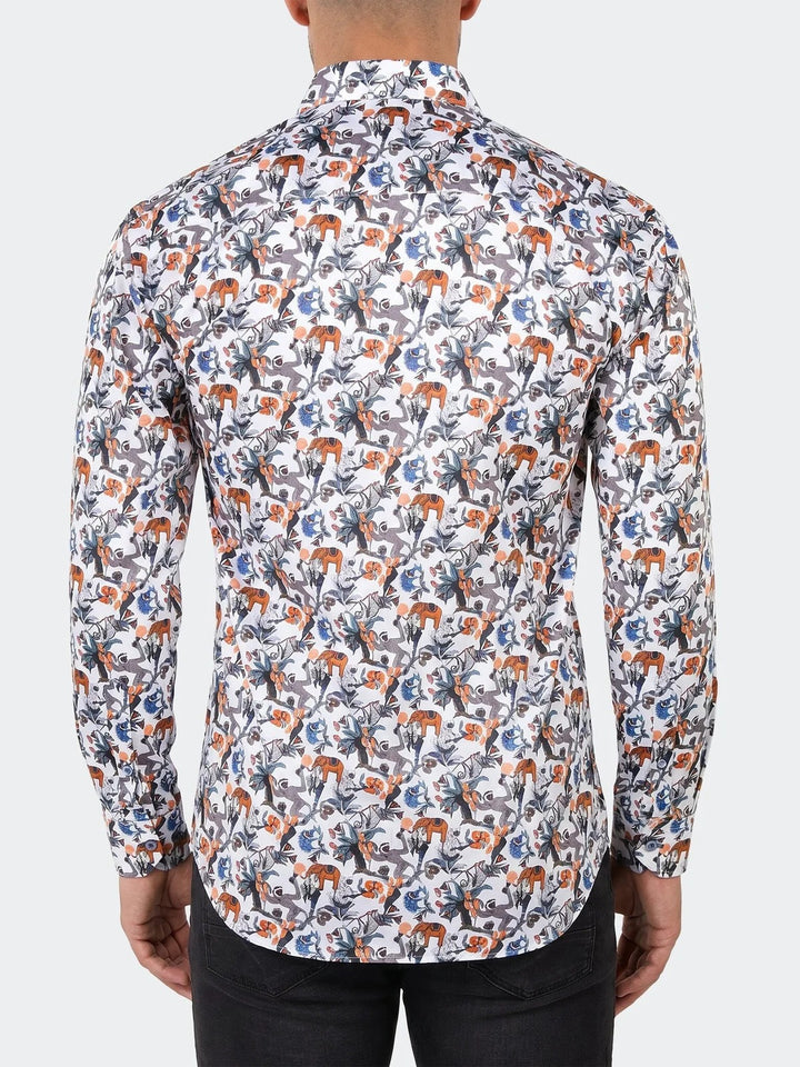 Maceoo Shirt | Fibonacci Dress Shirt LS Woven Unknown0240 White