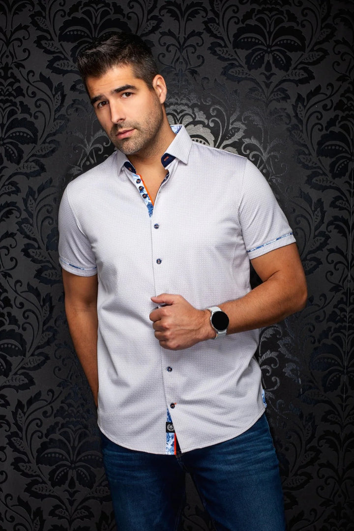 Au Noir Stretch Short Sleeve Shirt | Sonoran Sand