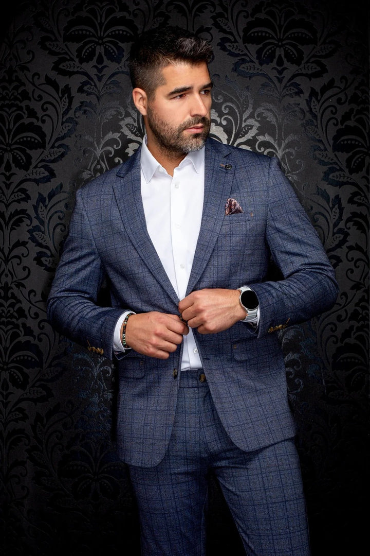 Au Noir Stretch Blazer | Blazer Fiennes Denim