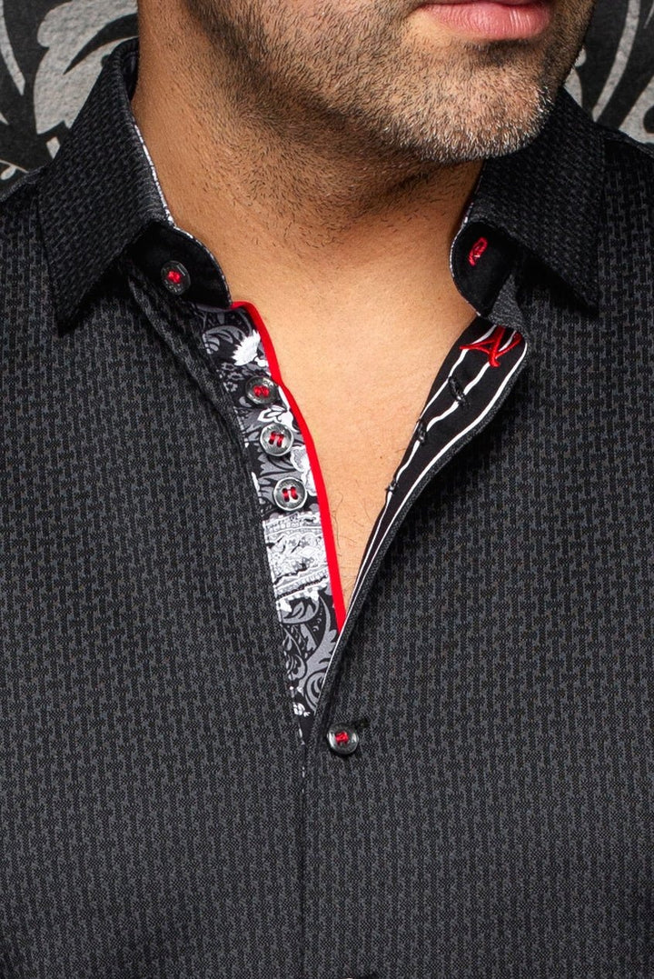 Au Noir Stretch Short Sleeve Shirt | Sonoran Black