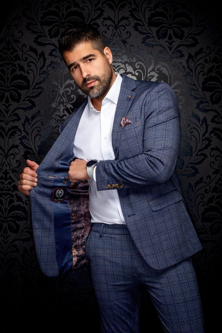 Au Noir Stretch Blazer | Blazer Fiennes Denim