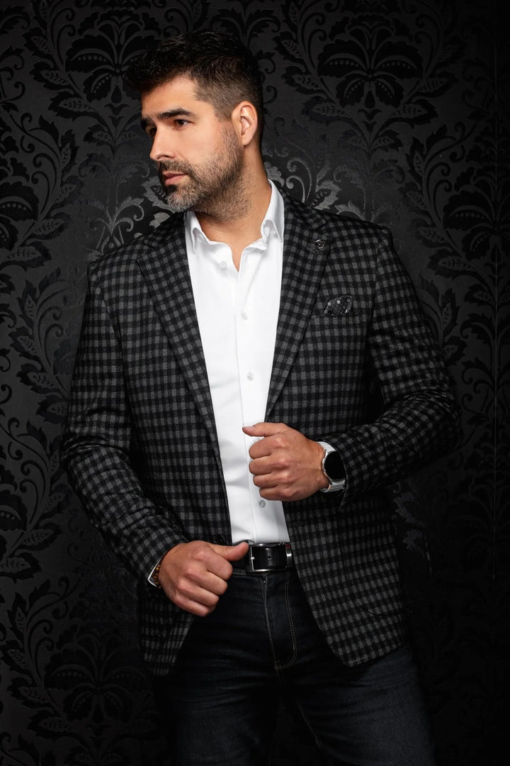 Au Noir Blazer | Blazer Lloyd Black Gray