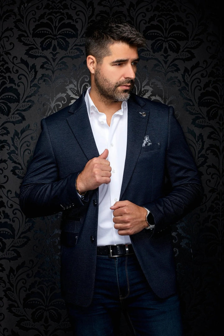 Au Noir Blazer | Blazer Scarpa Dark Navy