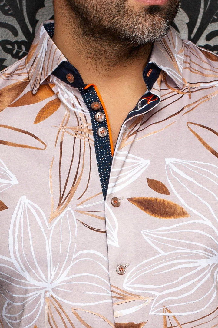 Au Noir Stretch Shirt | Sakarun Stone